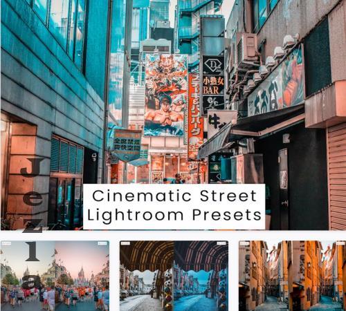 Cinematic Street Lightroom Presets - JZJFKYB