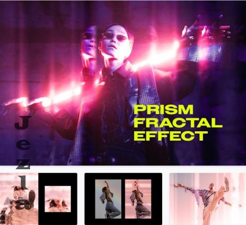 Fractal Prism Photo Effect - 92138665