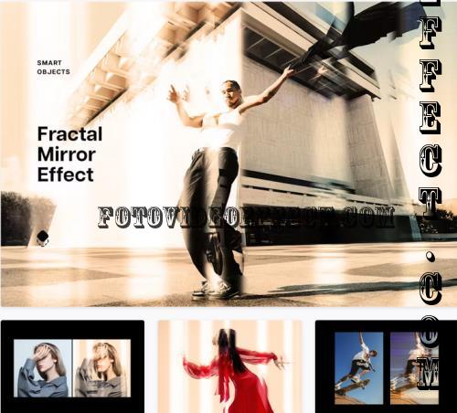 Fractal Mirror Photo Effect - 92139519