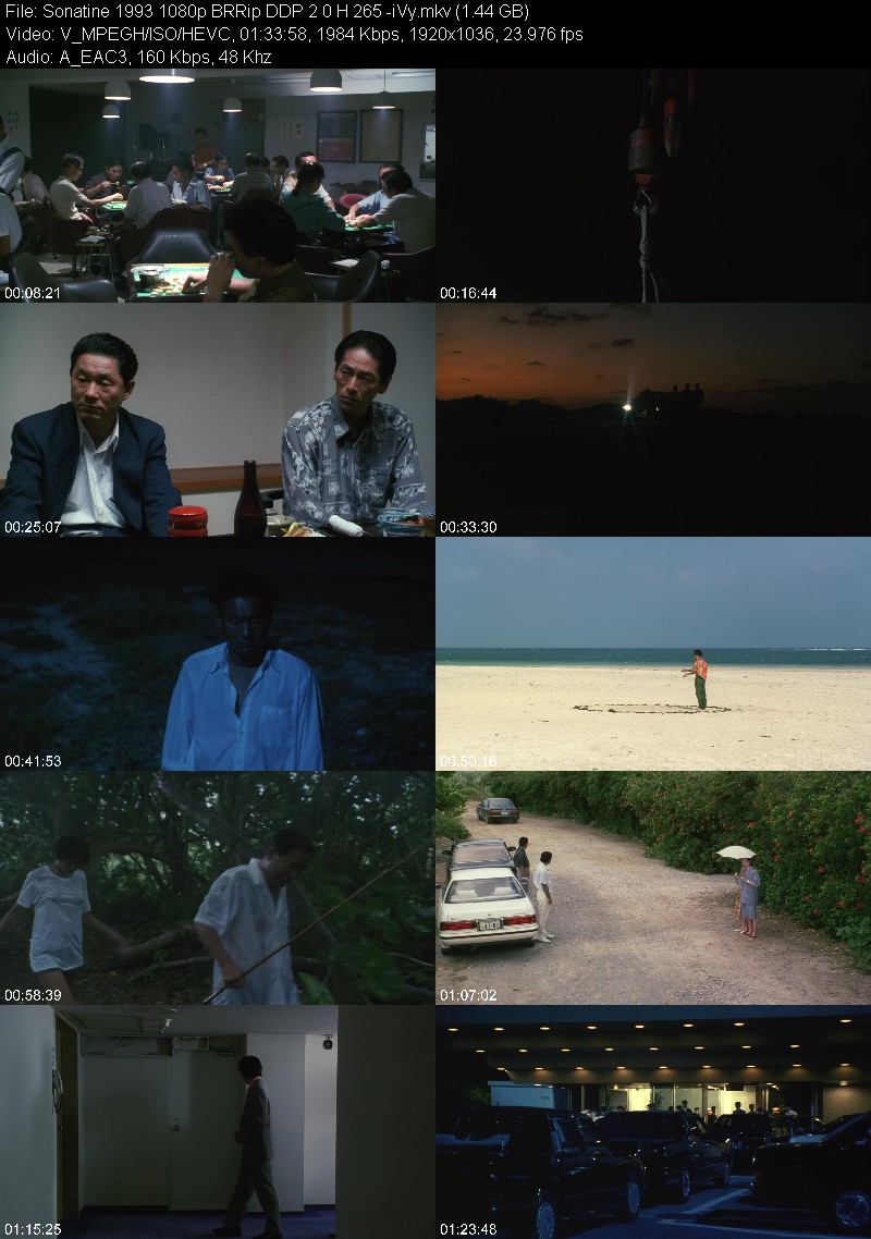 Sonatine 1993 1080p BRRip DDP 2 0 H 265 -iVy 74a617ef28c7feab1e0653c98c1c55f6