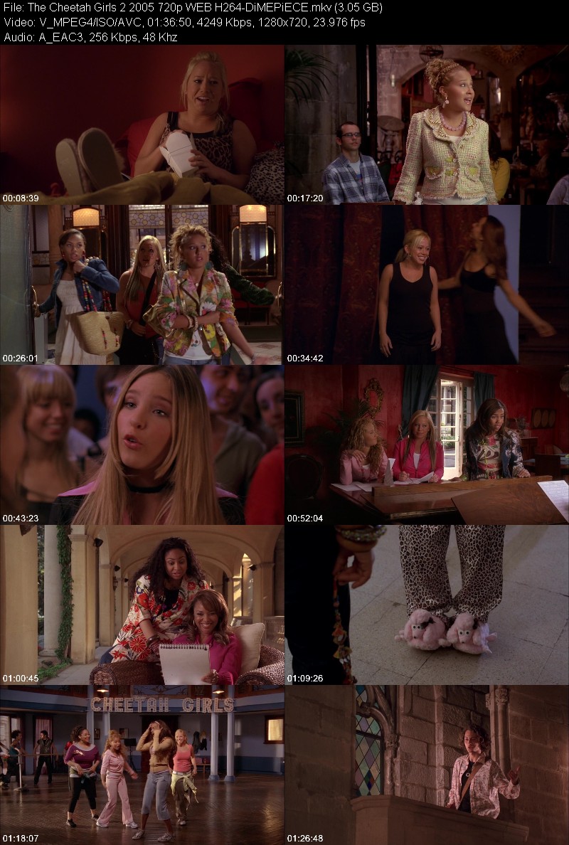 The Cheetah Girls 2 2005 720p WEB H264-DiMEPiECE Af61c894011c92b8aede4a19ceee500b