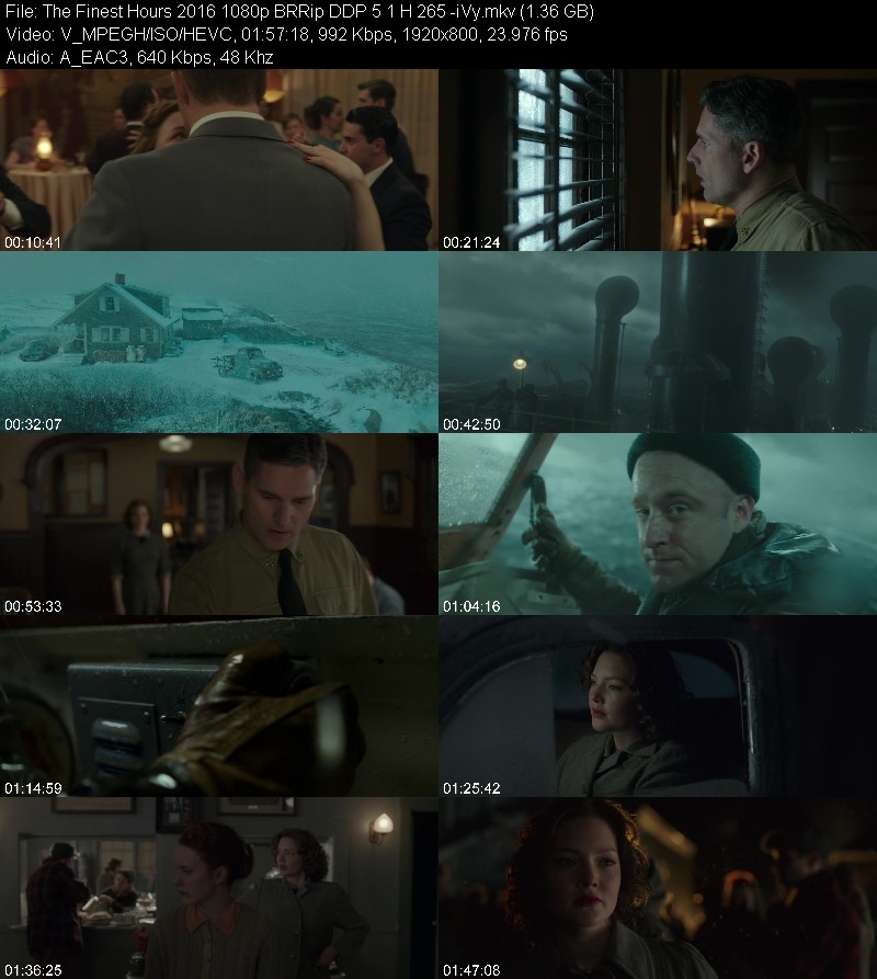 The Finest Hours 2016 1080p BRRip DDP 5 1 H 265 -iVy 097d9cb16e9dd8568055d912bc1f9c4b