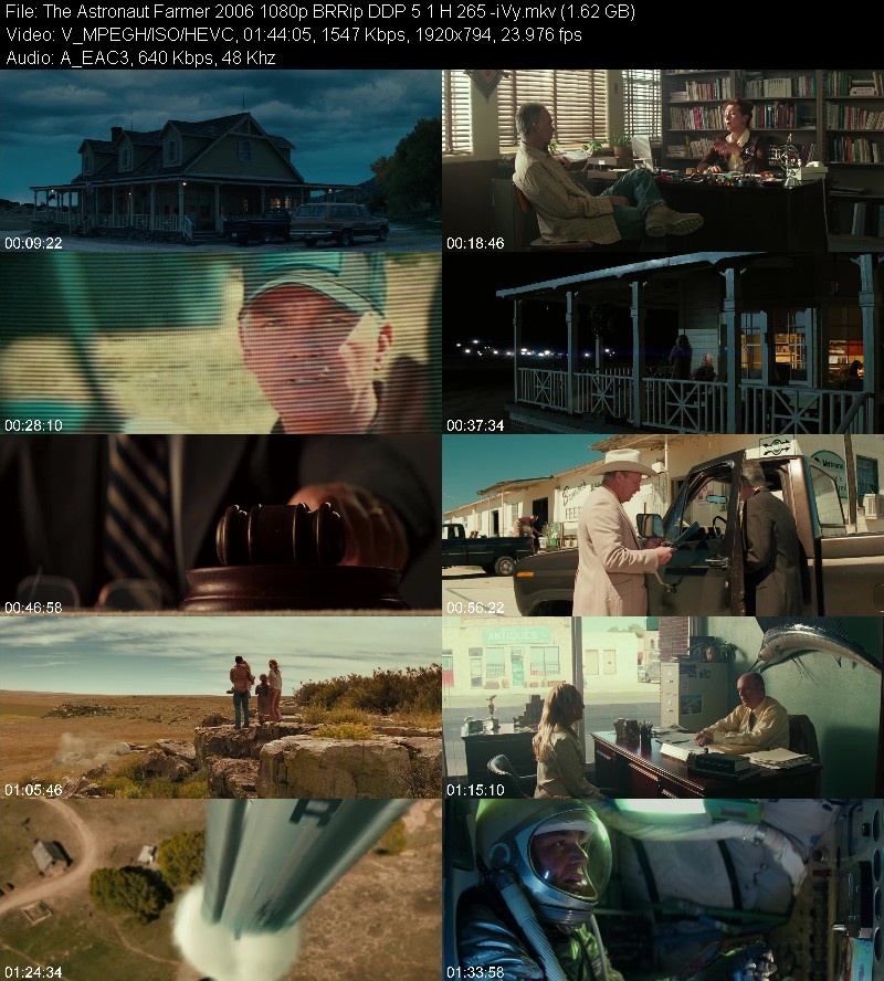 The Astronaut Farmer 2006 1080p BRRip DDP 5 1 H 265 -iVy F84a9508628f7b69368cf3390ca6b963