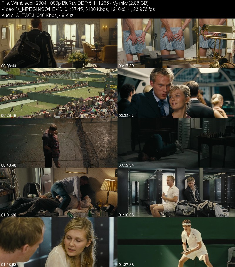 Wimbledon 2004 1080p BluRay DDP 5 1 H 265 -iVy 97a89754d248bb591f0b3576a35d4089