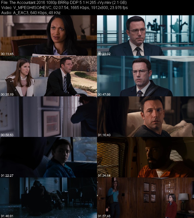 The Accountant 2016 1080p BRRip DDP 5 1 H 265 -iVy 20c5e6820f18f9280924afd68361d38a