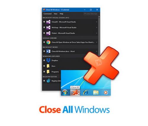 Close All Windows / NTWind CloseAll [v 5.8] [x86-x64] (2023)  | RePack & Portable by elchupacabra