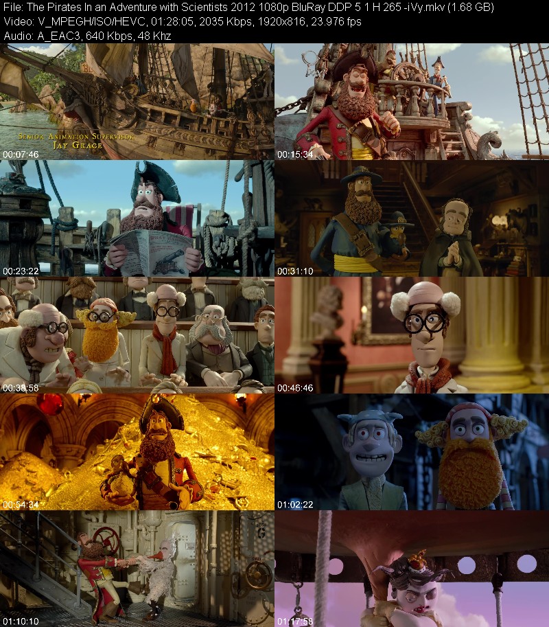 The Pirates In an Adventure with Scientists 2012 1080p BluRay DDP 5 1 H 265 -iVy B6aa89e35dbd3d95241426968def87b4