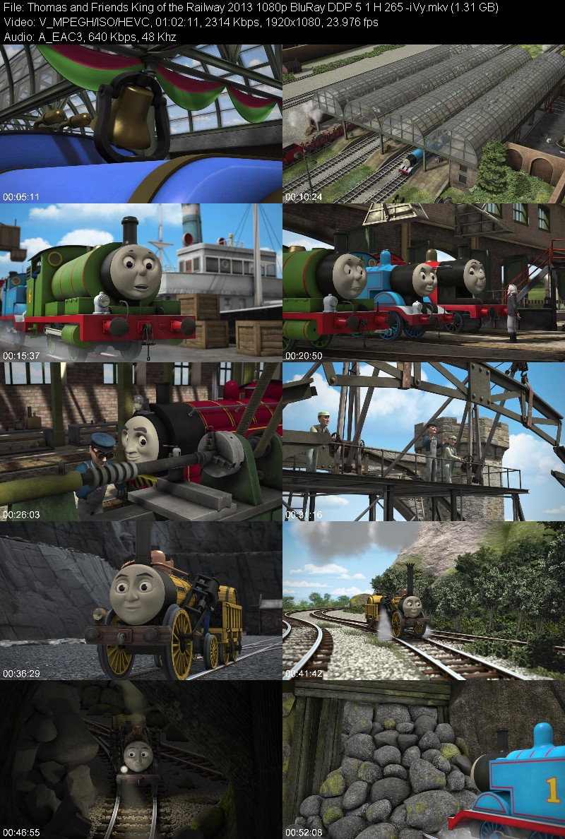 Thomas and Friends King of the Railway 2013 1080p BluRay DDP 5 1 H 265 -iVy 474cb67c6e1eb4f1aa3afc599bd6bac6