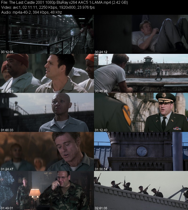 The Last Castle (2001) 1080p BluRay 5 1-LAMA D20d58724dfc906e42173b9a980cb9ef