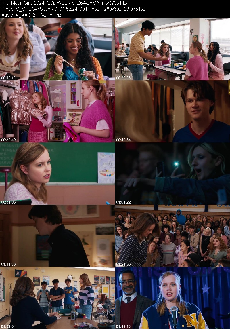 Mean Girls 2024 720p WEBRip x264-LAMA F3178d2a080fc04fab4c5c1d3559cfef