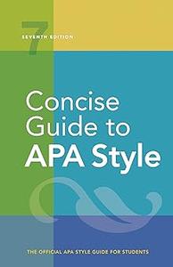 Concise Guide to APA Style 7th Edition