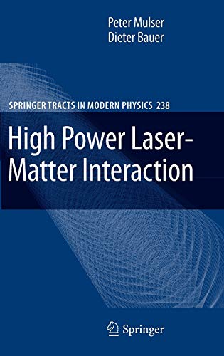 High Power Laser–Matter Interaction