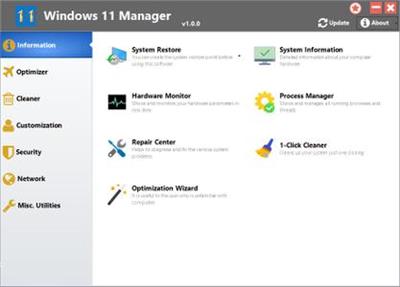 Yamicsoft Windows 11 Manager 1.4.3 Multilingual + Portable (x64)
