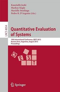 Quantitative Evaluation of Systems (2024)