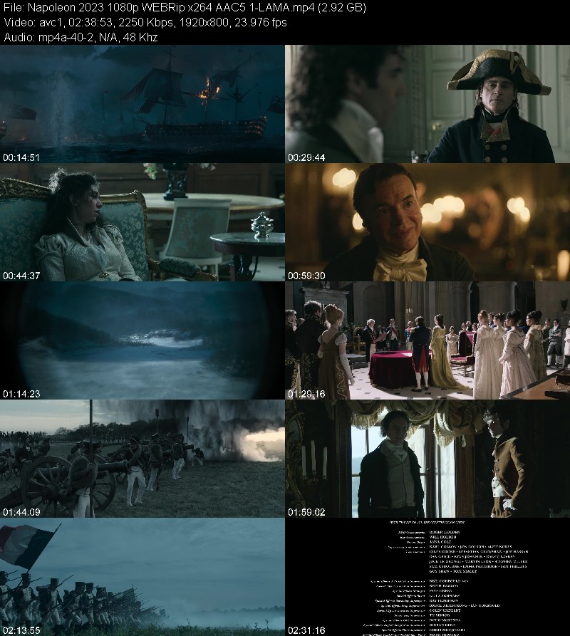 Napoleon (2023) 1080p WEBRip 5 1-LAMA 9ea17c4604f8b06f6ea0216c43f6f685