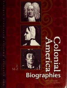 Colonial America Biographies