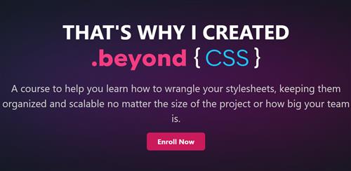 Beyond CSS