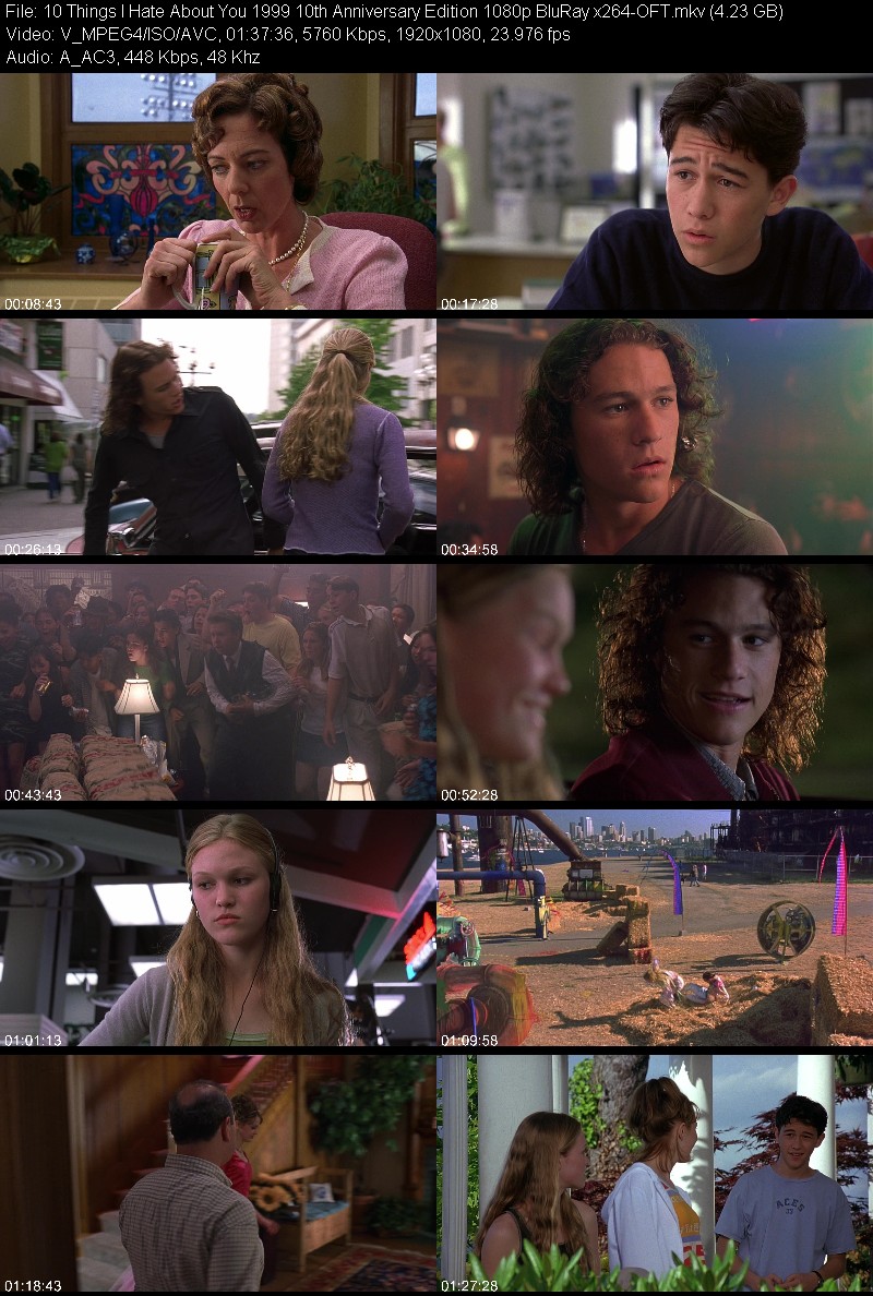 10 Things I Hate About You 1999 10th Anniversary Edition 1080p BluRay x264-OFT Efffcc692ebf19cc4631c6a267395db7