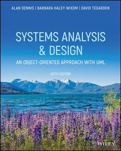 Systems Analysis and Design (6th Edition)