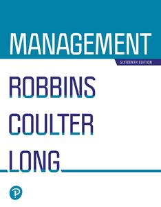 Management, 16th Edition