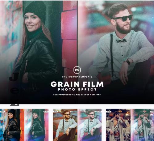 Grain Film Photo Effect - D2J3RCA