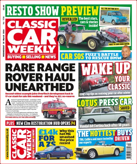 Classic Car Weekly - 20th March 2024