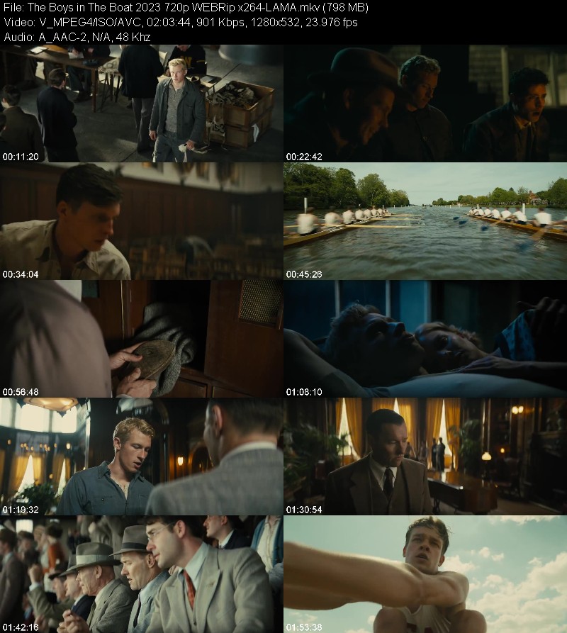 The Boys in The Boat 2023 720p WEBRip x264-LAMA Aa00a18a039cd62ee27baec2b837a130