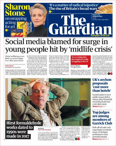 The Guardian UK - 20th March