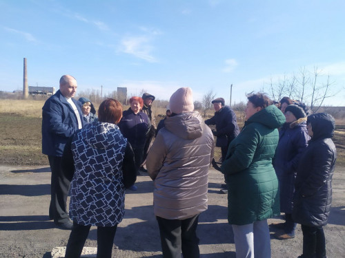 Встреча заместителя главы администрации с населением