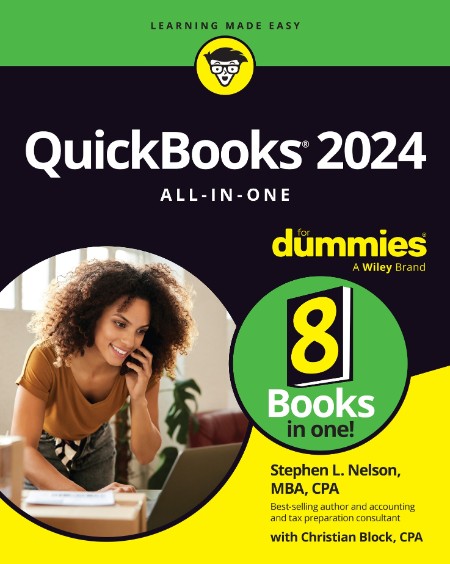 QuickBooks All-in-One Desk Reference For Dummies by Stephen L. Nelson B8614612a0ed49a9394f60f9cffe9751