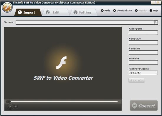 iPixSoft SWF to Video Converter 5.1.0 Multilingual