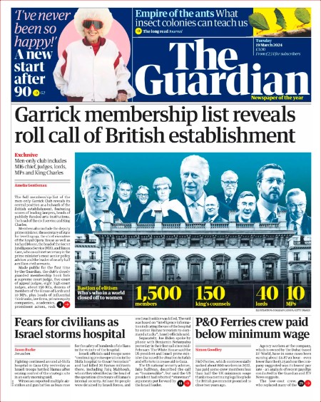 The Guardian UK - 19th March