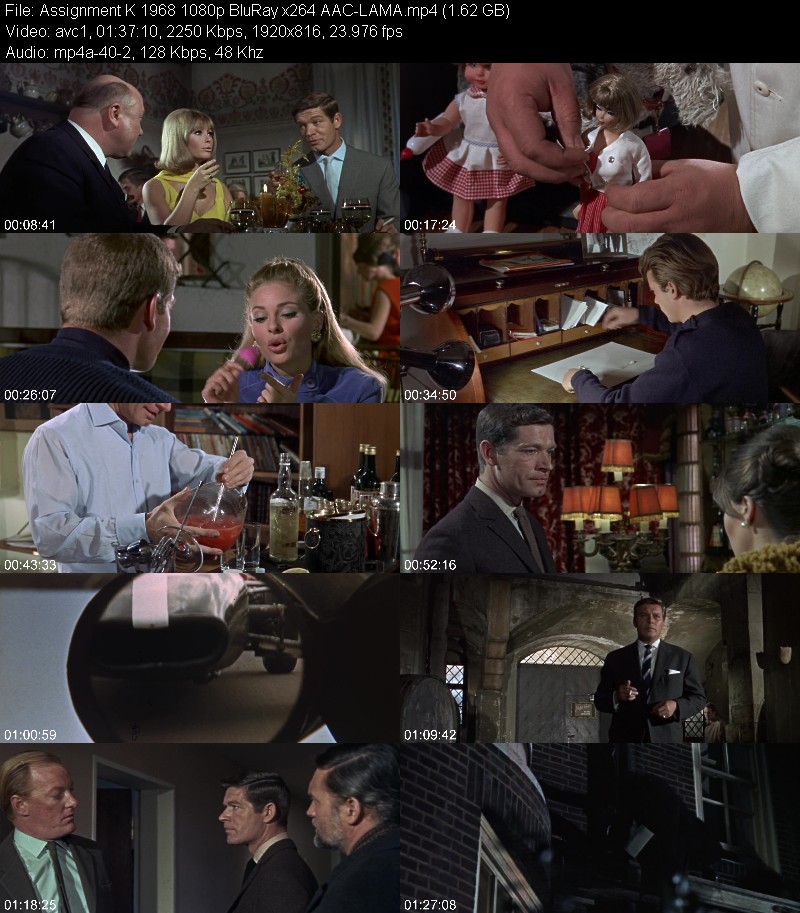 Assignment K (1968) 1080p BluRay-LAMA 5760c5aa463a881625b246acca1bb2a1