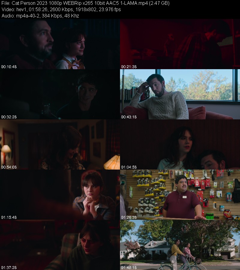 Cat Person (2023) 1080p WEBRip x265 10bit 5 1-LAMA 95ae3738fe353e073a6548183d33bcce