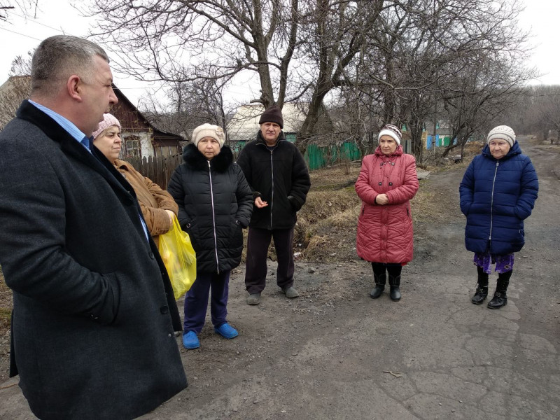 Встреча с населением главы Пелагеевской поселковой администрации