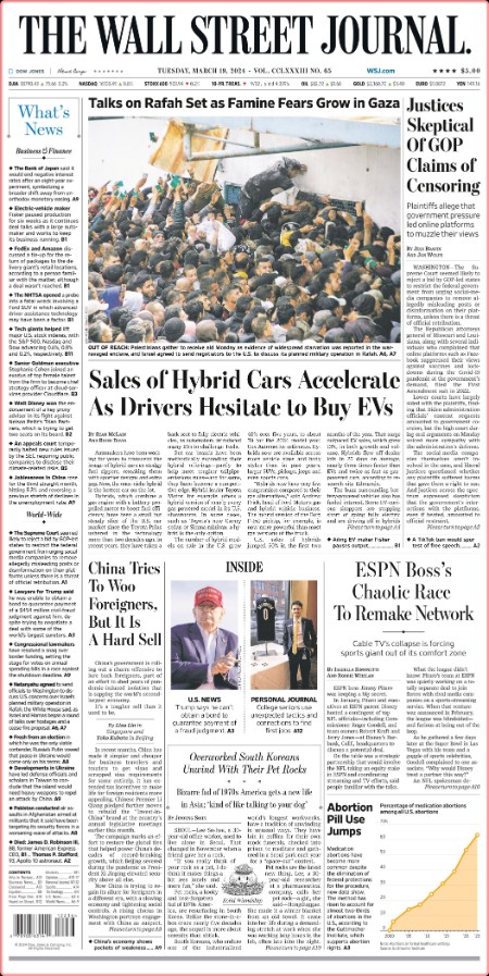 The Wall Street Journal - 19th March
