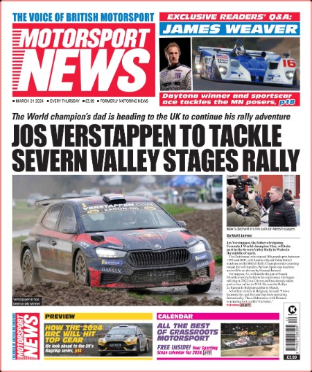 Motorsport News - 21st March 2024