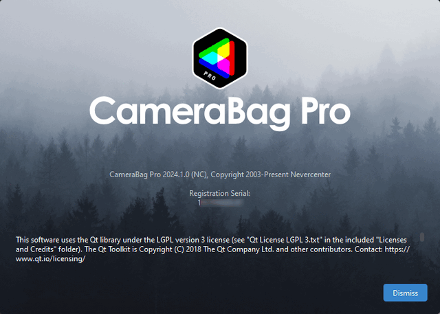 Portable Nevercenter CameraBag Pro 2024.1.0