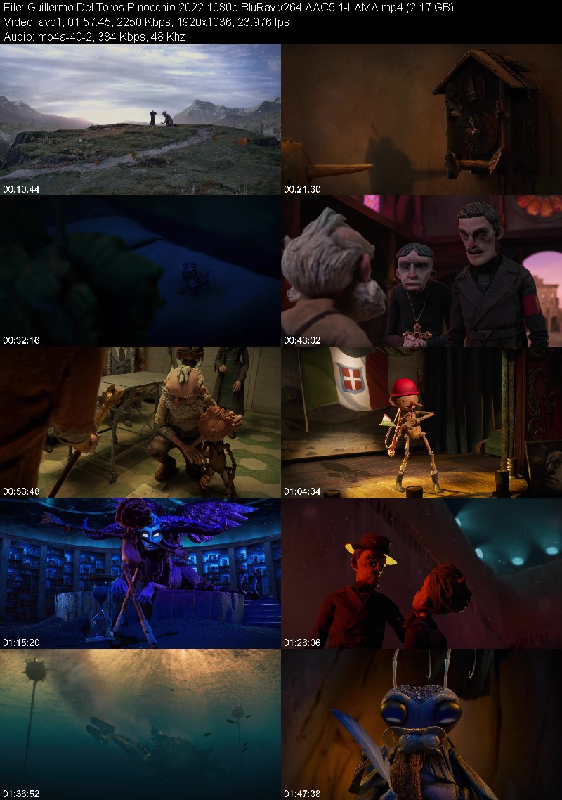 Guillermo Del Toros Pinocchio (2022) 1080p BluRay 5 1-LAMA D4103c31330b3f687ee281fa73db8047