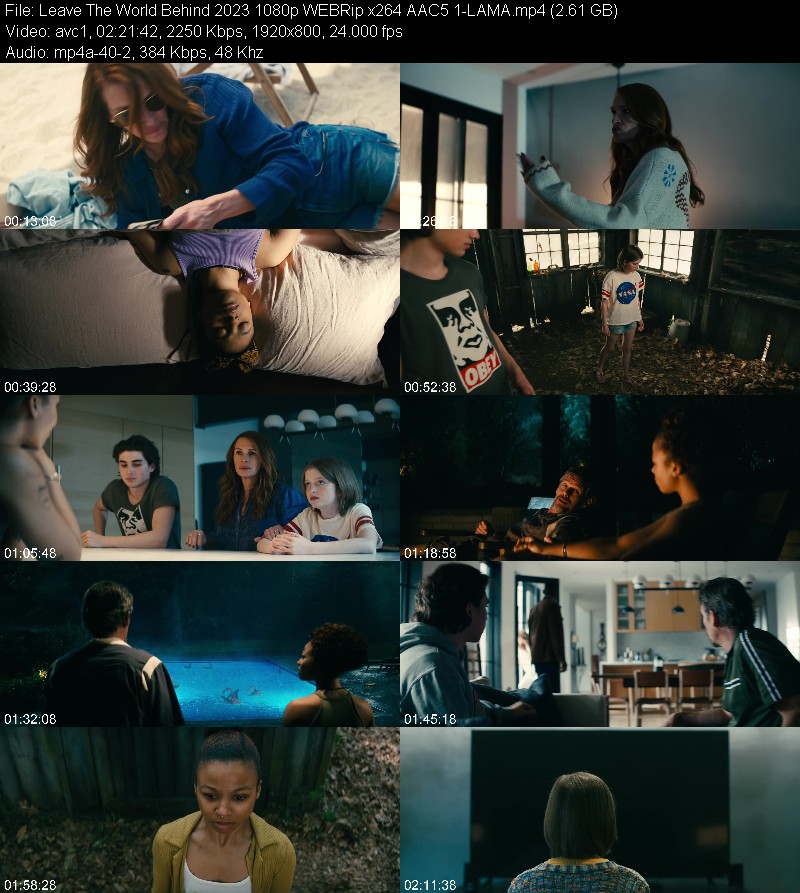 Leave The World Behind (2023) 1080p WEBRip 5 1-LAMA Cc6548c7880f708414999a39daa2fe76