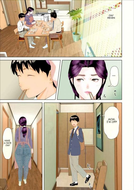 [Hy-dou (Hyji)] Neighborhood Seduction The Story About How I Came To Be Like This With My Mother 2 - Penetration Volume [English] [Colorized] Hentai Comic