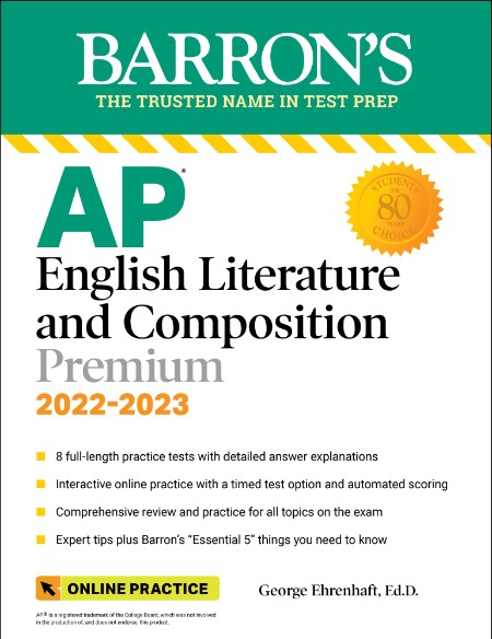 AP English Literature and Composition Premium, 2022-2023: 8 Practice Tests + Compr... 2d442df3176537720ab9ba1c182fbabb