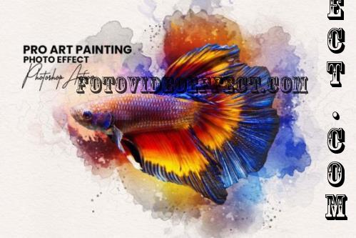 Pro Art Painting Photoshop Action - 92351477