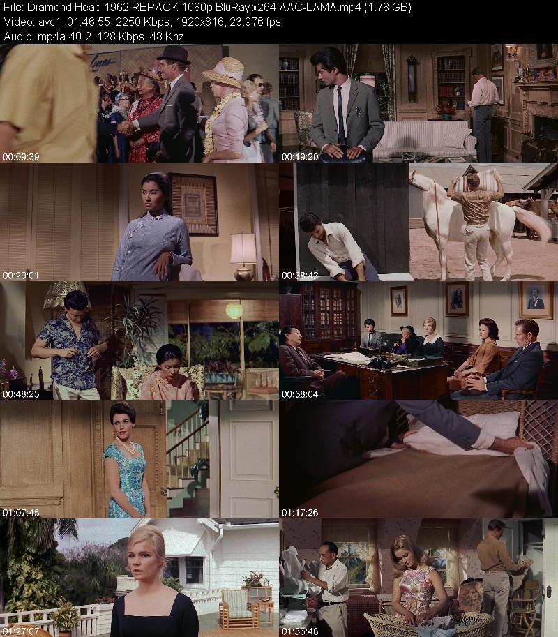 Diamond Head (1962) REPACK 1080p BluRay-LAMA F8da54151b4f563a9f52a9ebeb84b4e8