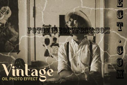 Vintage Old Photo Effect - 92444318