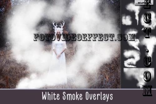 White Smoke Overlays - 92447624