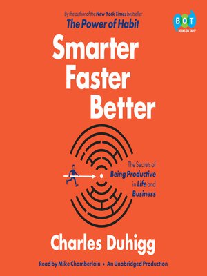 Smarter Faster Better by Charles Duhigg 9c6dfe05c360a3b0bc1dd2e431d3dd40