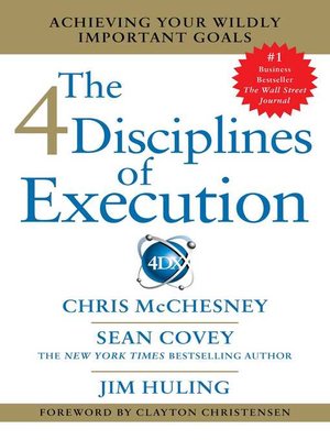 4 Disciplines of Execution by Sean Covey 3f24b53d83554c0bc9e2961608447177