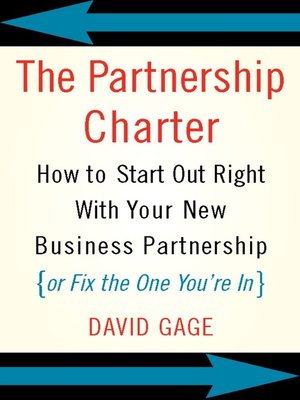 The Partnership Charter by David Gage 0babbe59b29f54b1a8ba7c9ba82ce27f