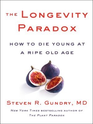 The Longevity Paradox by Dr. Steven R. Gundry, MD B5ae062b21d484fc9cc4b6974c883585